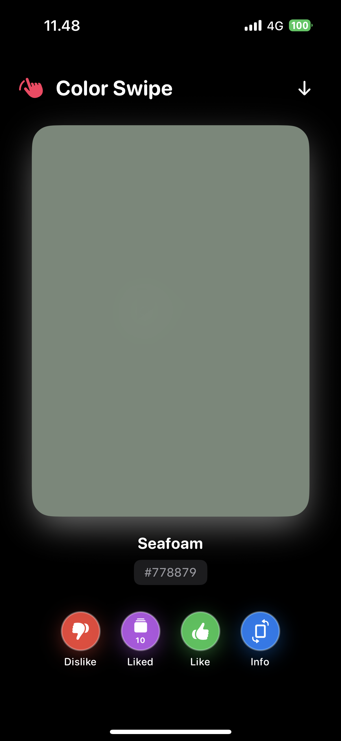 Color Swipe Discovery